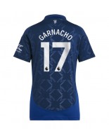 Manchester United Alejandro Garnacho #17 Venkovní Dres pro Dámské 2024-25 Krátký Rukáv